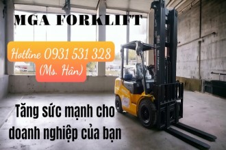 XE NÂNG MGA (MGA FORKLIFT) -  XƯỞNG LẮP RÁP XE NÂNG ĐẦU TIÊN TẠI VIỆT NAM