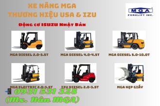 Vì sao nên chọn dòng Xe nâng RE-NEW MGA?